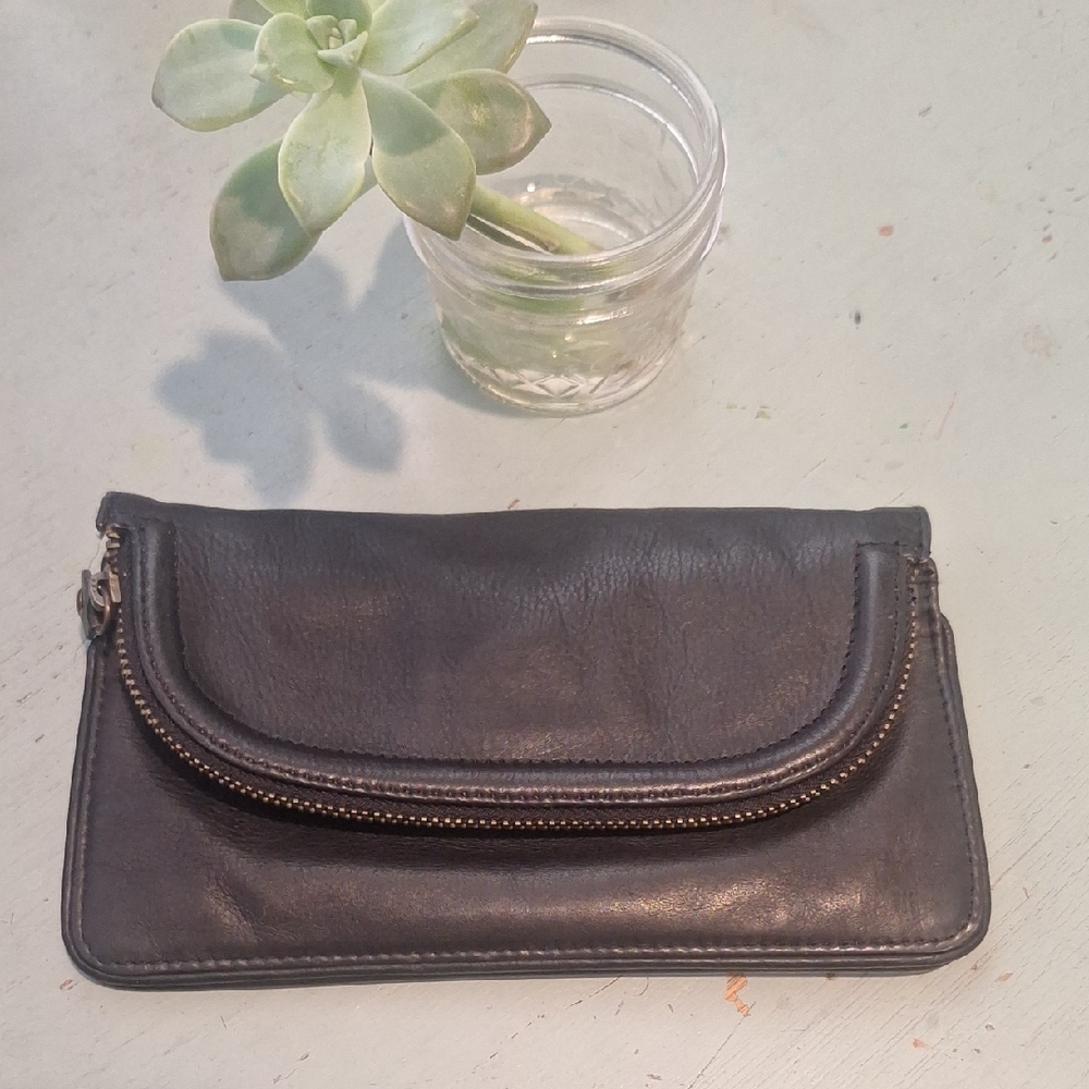 Latico Black Leather Wallet